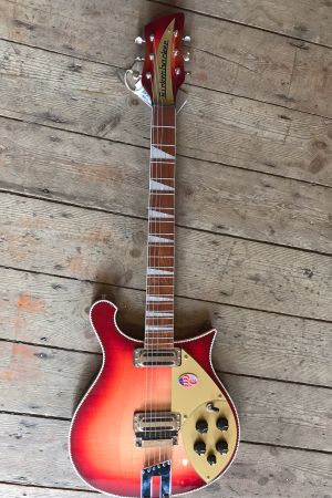 Rickenbacker 660 Fireglo OHSC Used