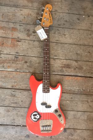 Fender (Japan) Mustang Bass Fiesta Red