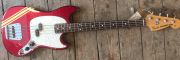 Fender (Japan) Mustang Competition Racing Bass Red