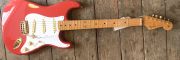 Fender Stratocaster FSR 50s MN, Fiesta Red, Gold