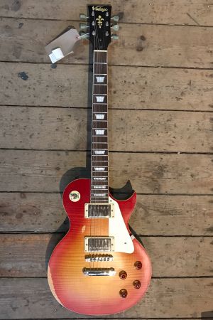 Vintage V100MRCS Icon Distressed Cherry S/B