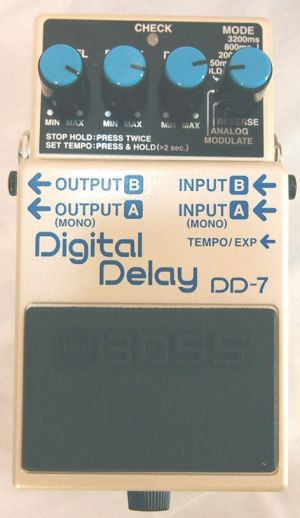 Boss DD7 Delay Used